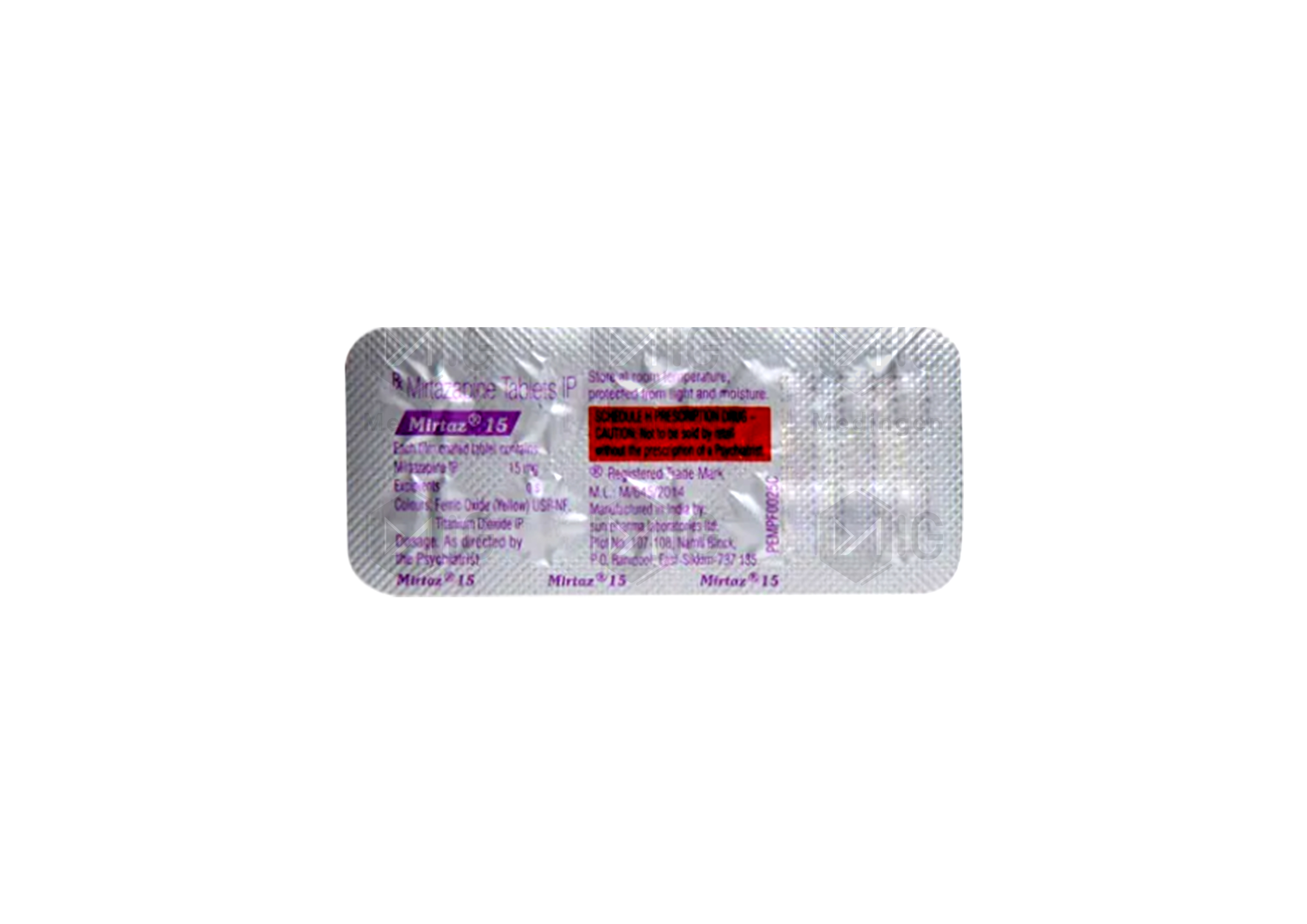MIRTAZ 15MG